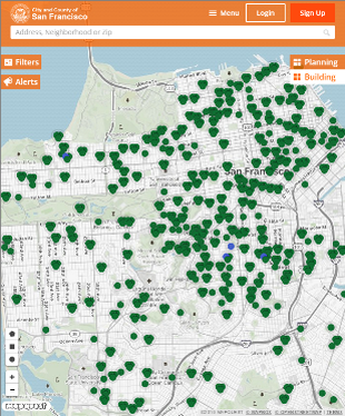 CEQA Exemptions Map